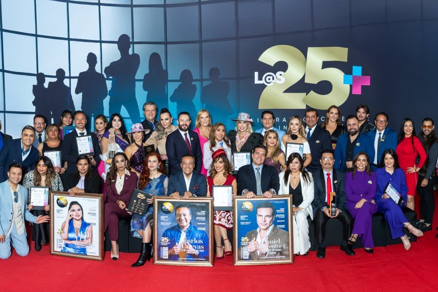 Galardonados de la X Edición de “Los 25 Más"
