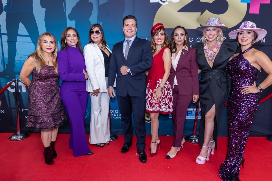 Alfombra Roja:  X Edición de “Los 25 Más"